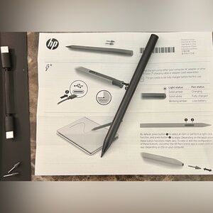 Bluetooth Magnetic HP Rechargeable MPP2.0 Tilt Pen for touch-enabled devices